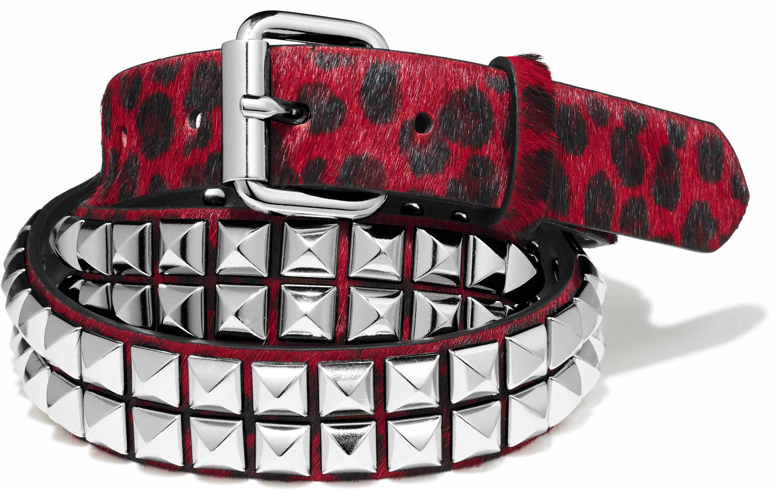 Studded Leather Belt view 3